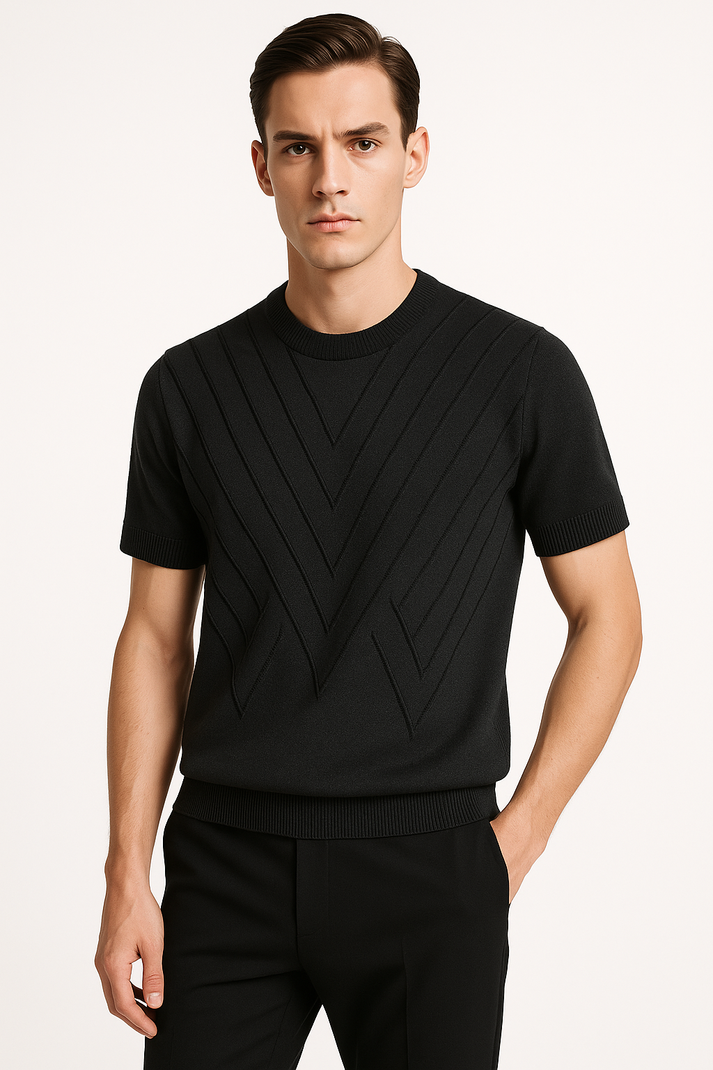 Luxe heren T-shirt – ademend met perfecte pasvorm – Daan