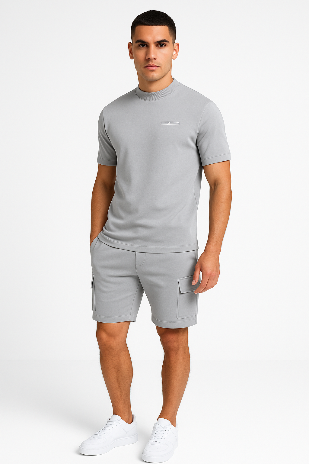 Casual Heren Set Katoen Comfort T-Shirt & Shorts – Renivor