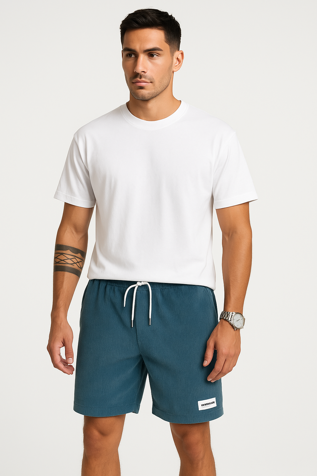 Heren short ademend, comfortabel, zomer casual stijl – Travorix