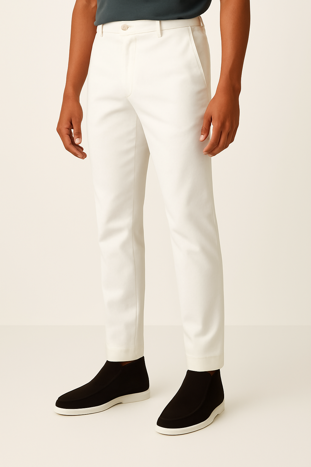 Herenschoenen suède instappers hoog model slip-on – Max