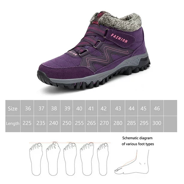Orthopedische Winter Schoenen voor Warmte, Comfort en Ondersteuning – Alex