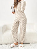 Warme fleece jumpsuit voor ultiem comfort – Sophie