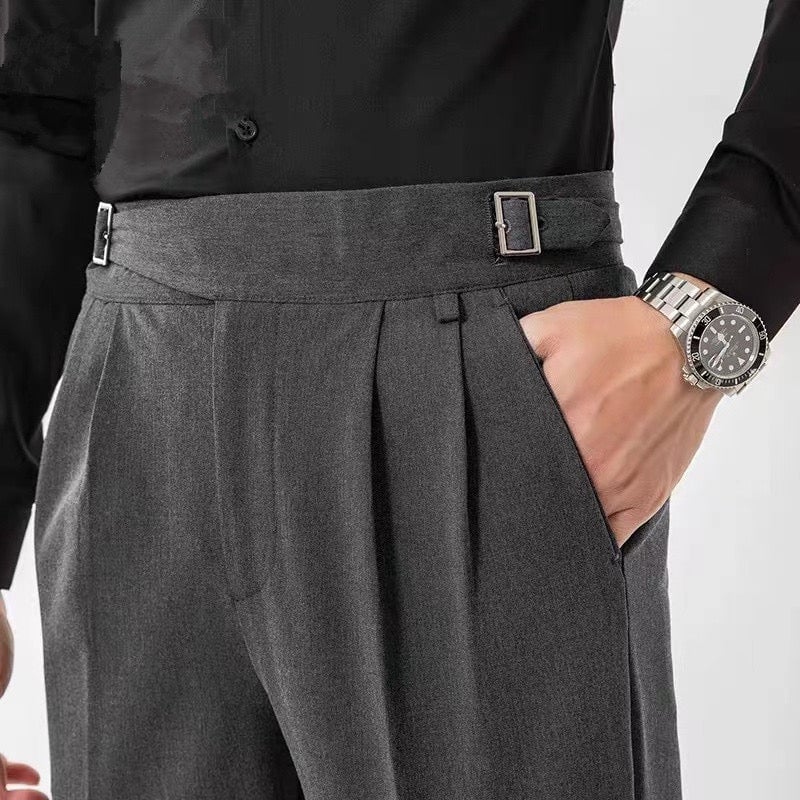 Stijlvolle en comfortabele zakelijke broek voor heren - Cas