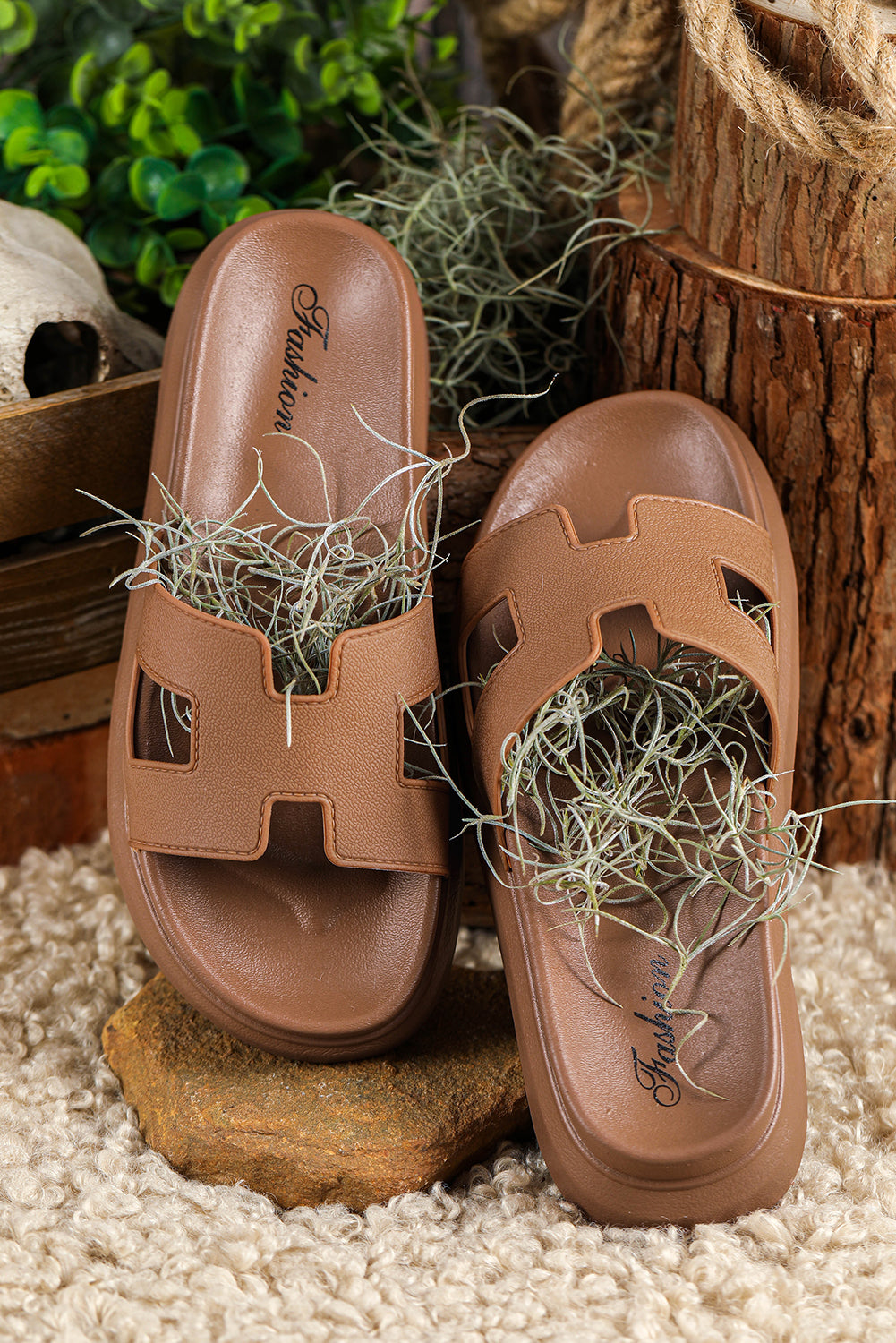 Chique dames plateauslippers voor zomercomfort - Sofia