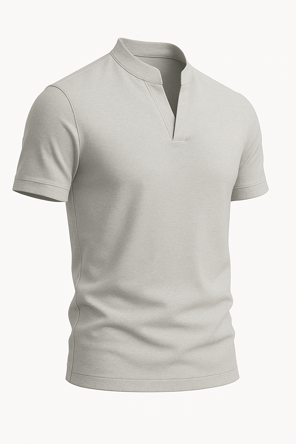 Sportief Overhemd Heren – Stretch, Casual V-hals | Flynzor