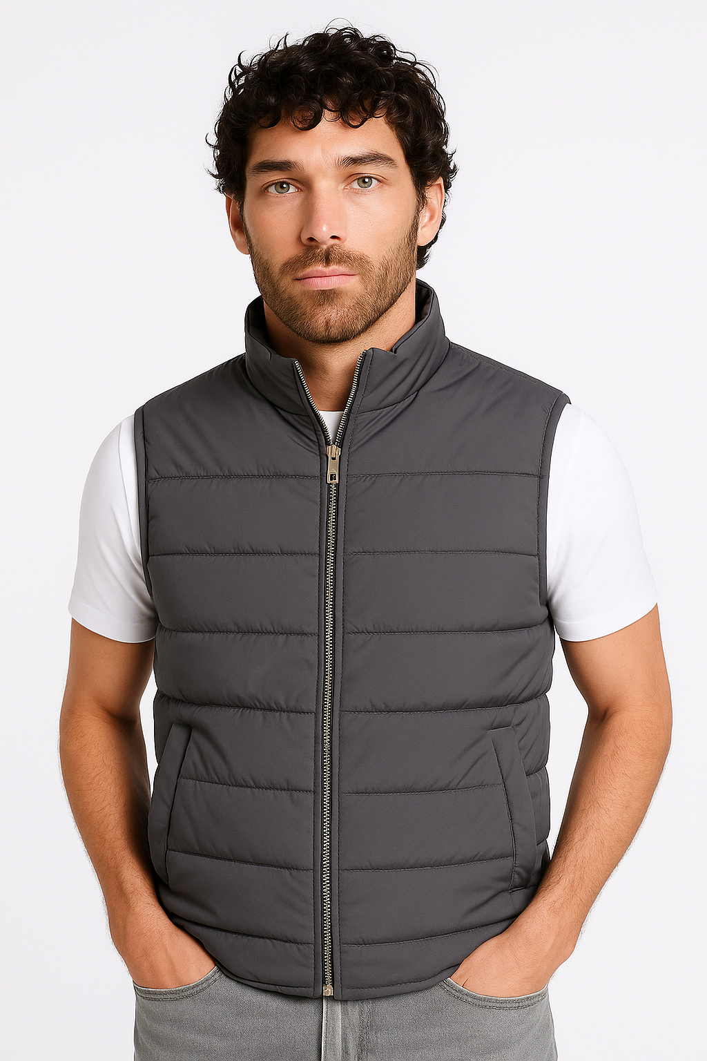 Heren bodywarmer lichtgewicht, winddicht en stijlvol – Casper