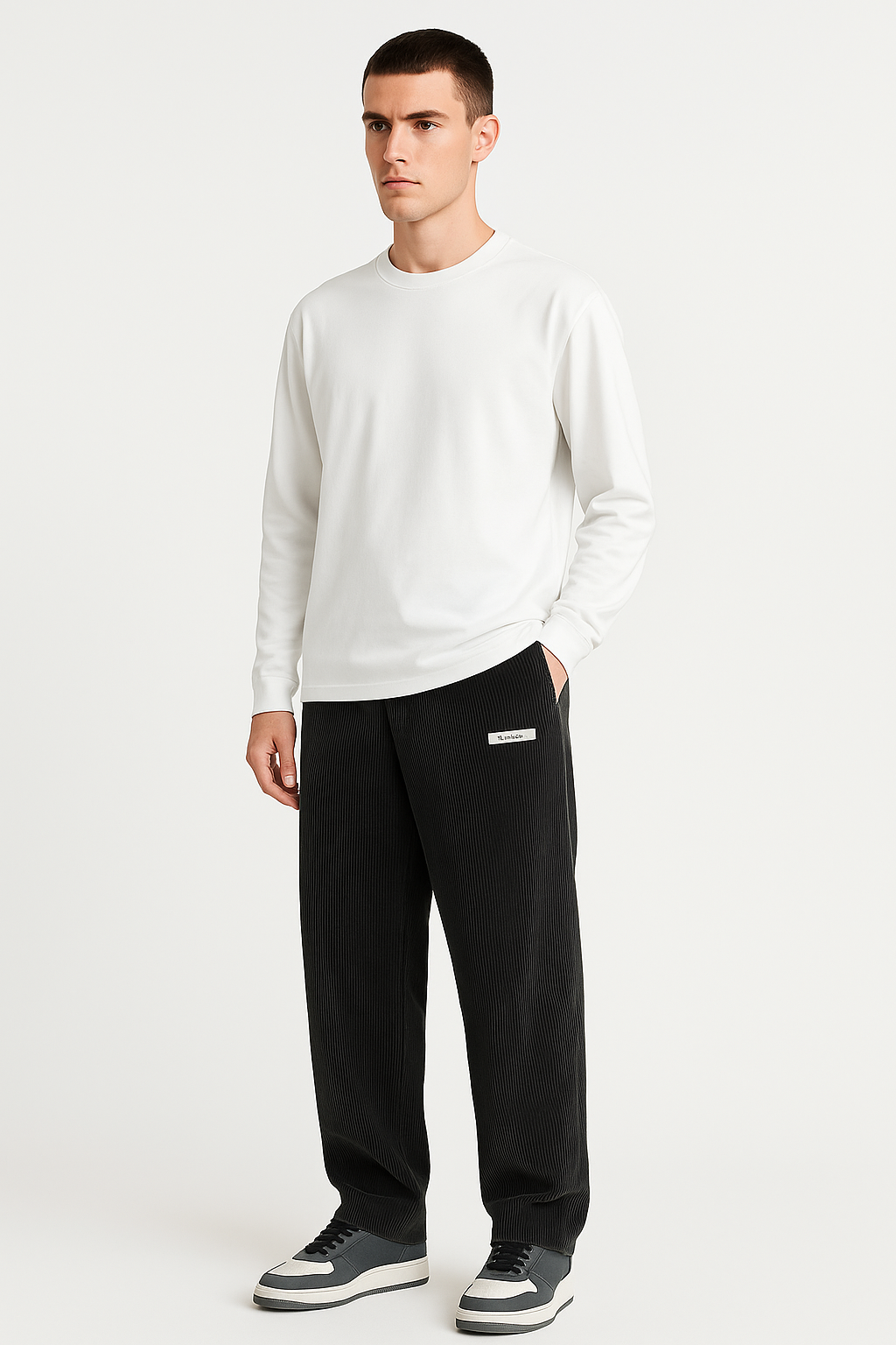 Corduroy herenbroek met zakken warm en stijlvol – Jeremia