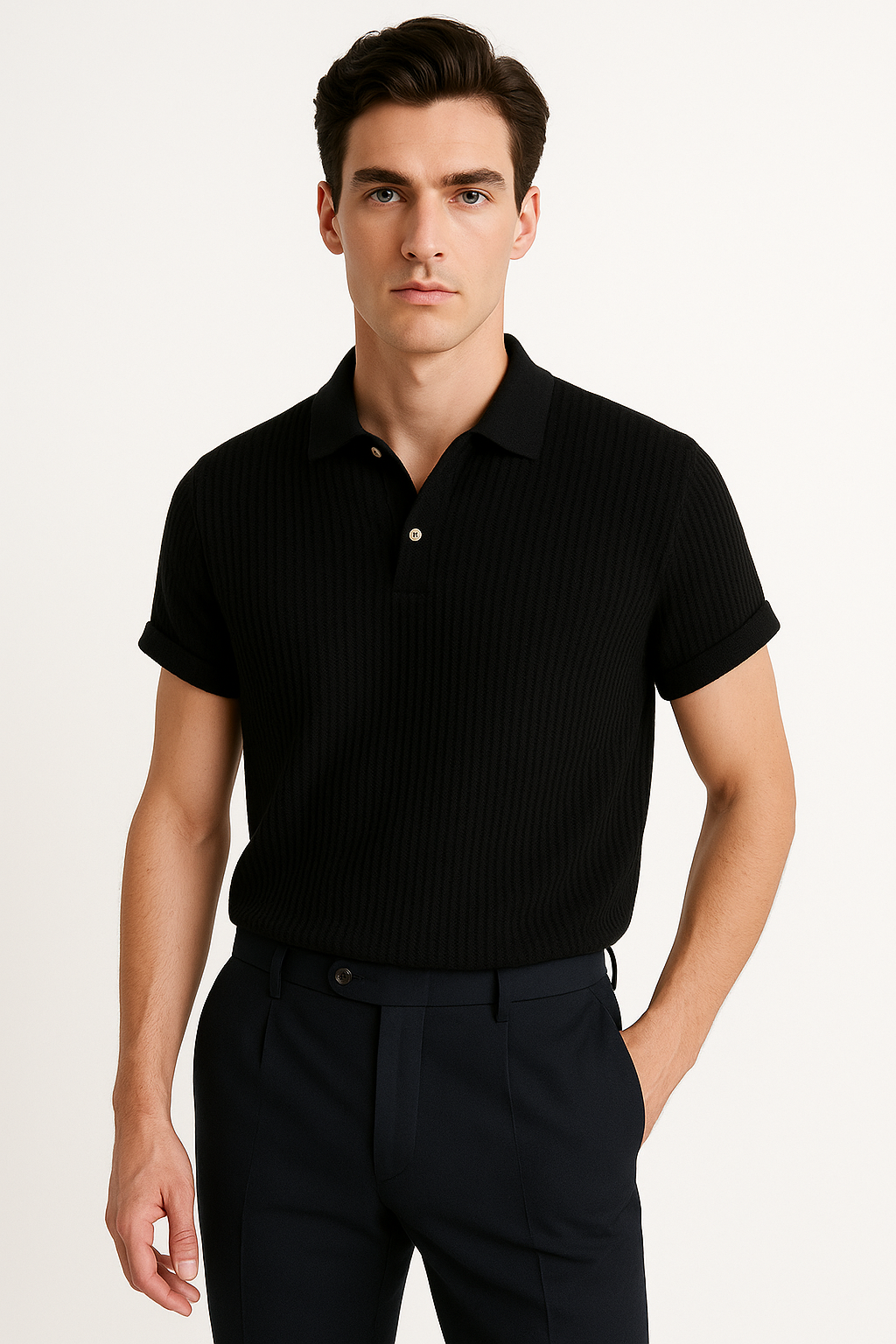 Heren Poloshirt – Elegant, Comfortabel en Duurzaam van Selviro