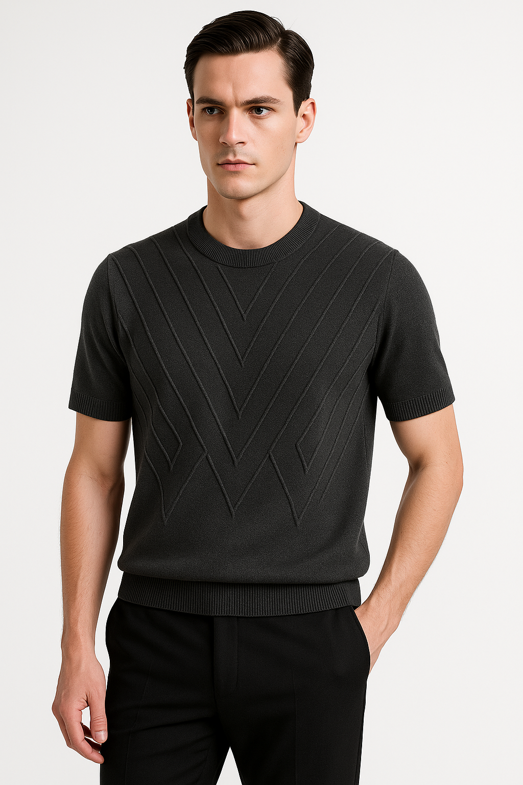 Luxe heren T-shirt – ademend met perfecte pasvorm – Daan