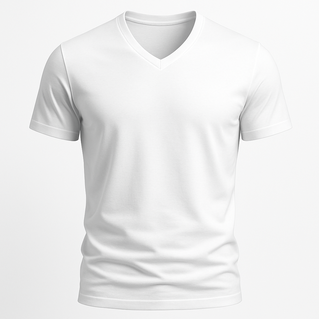 Casual V-hals T-shirt voor heren, ademend comfort – Pieter