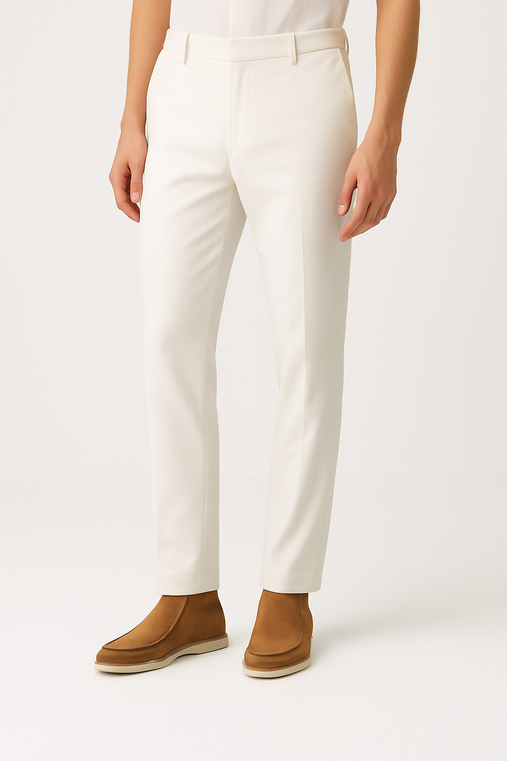 Herenschoenen suède instappers hoog model slip-on – Max