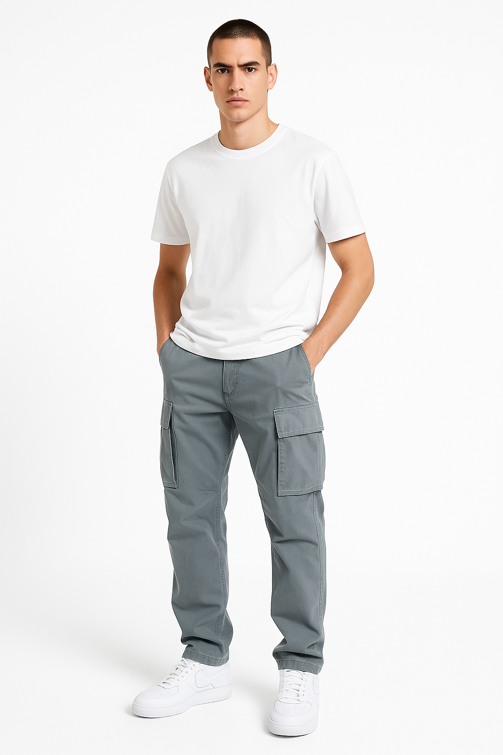 Heren cargo broek met zakken en comfortabele pasvorm – Levi