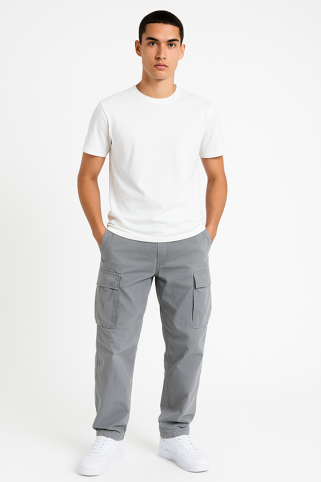 Oversized cargo broek heren comfortabel met zakken – Finn
