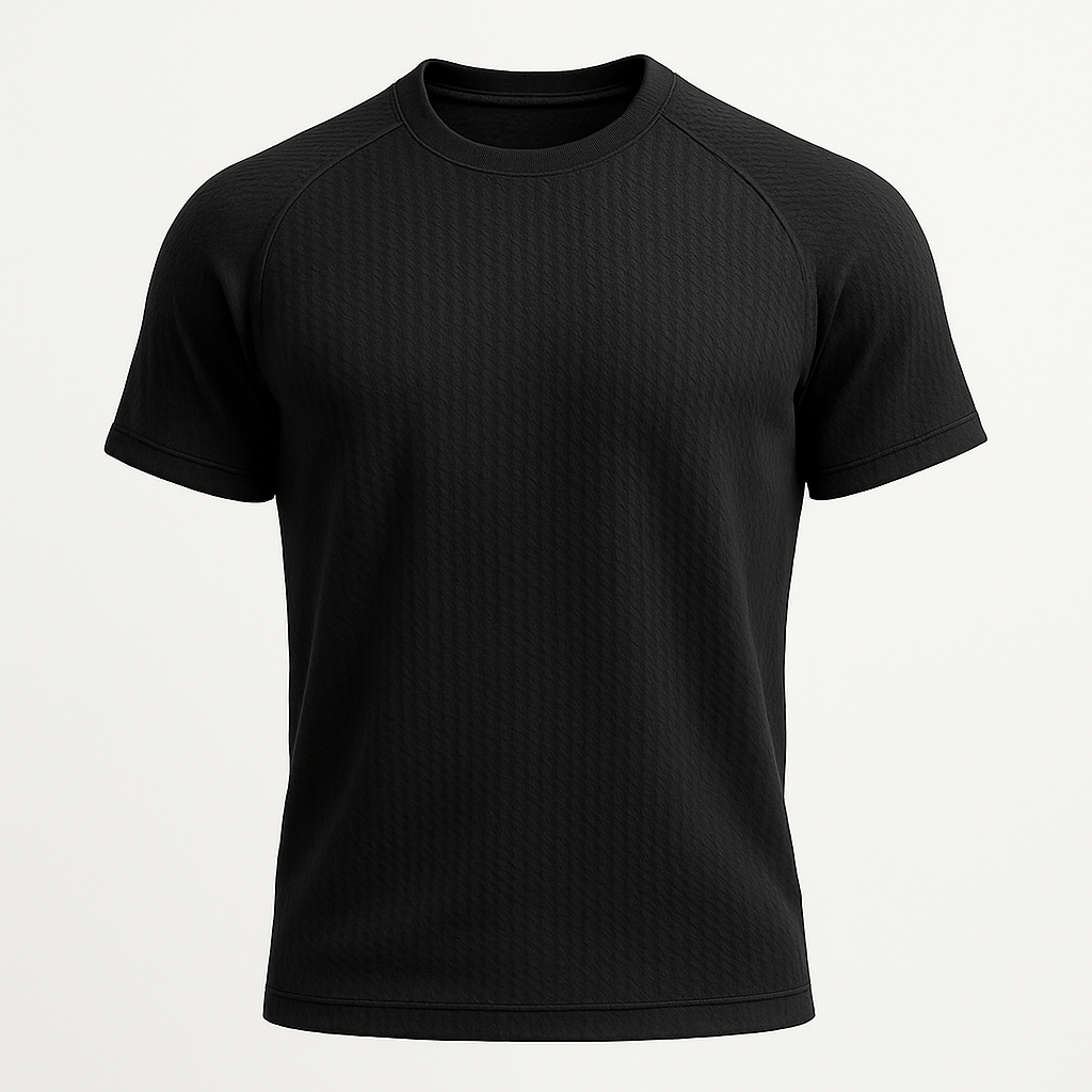 Heren T-shirt – ademend slim fit zomer casual – Dirk