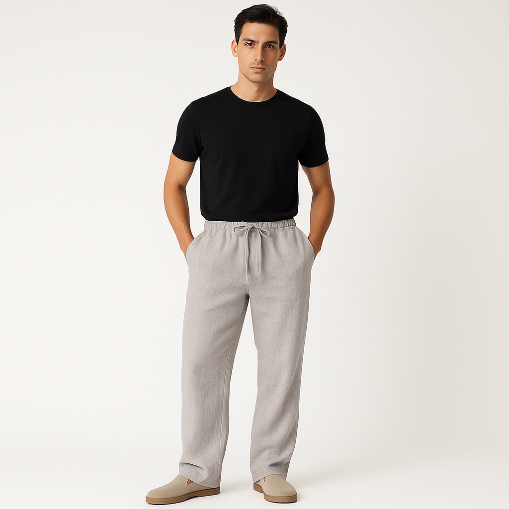 Loose fit herenbroek voor comfort en stijl – Jochem