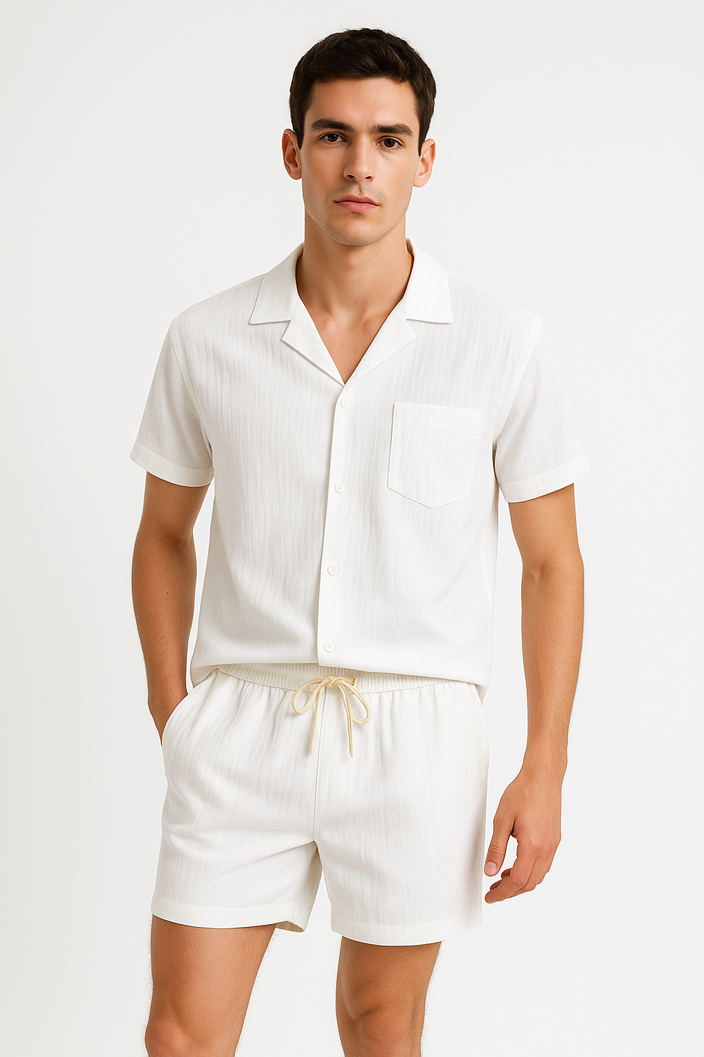 Tweedelige zomerset voor heren met relaxte pasvorm – Nick