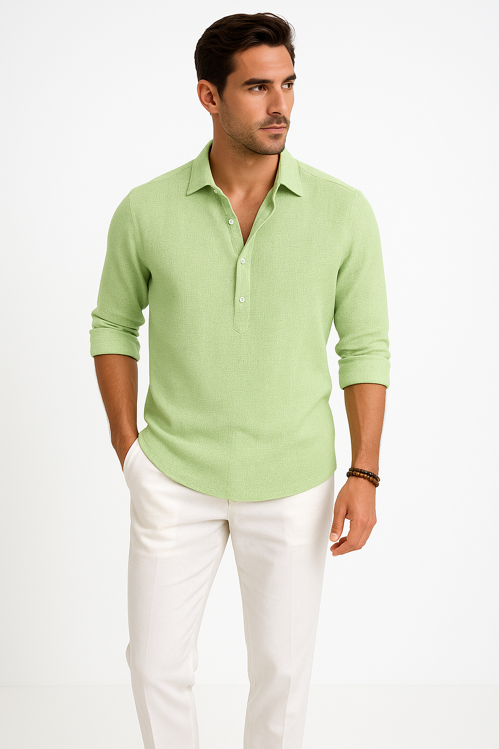 Linnen Herenoverhemd Casual Comfort & Luxe – Lars