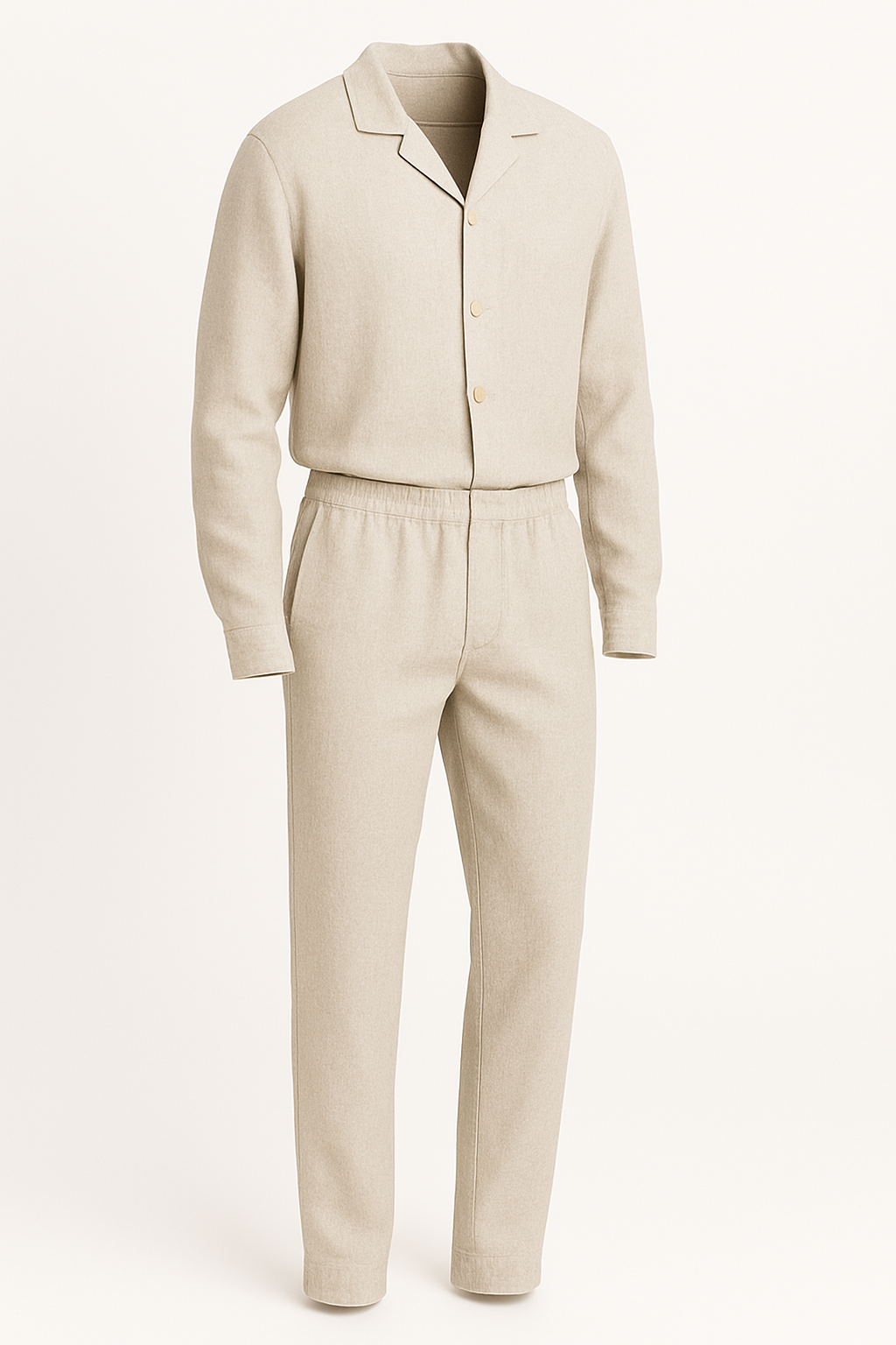 Linnen Zomerset voor Heren – Ademend & Klassiek Design – Renoro