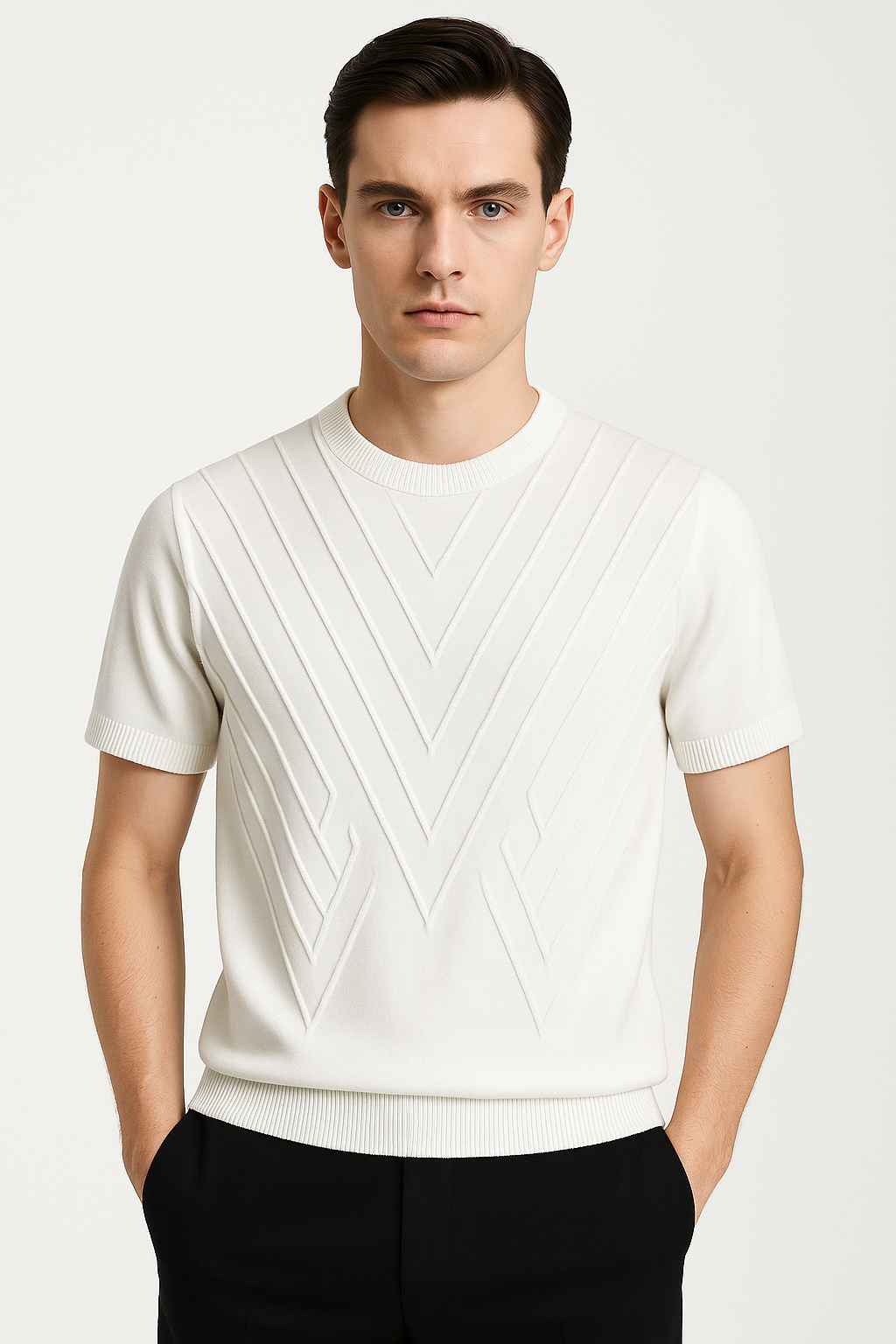 Luxe heren T-shirt – ademend met perfecte pasvorm – Daan