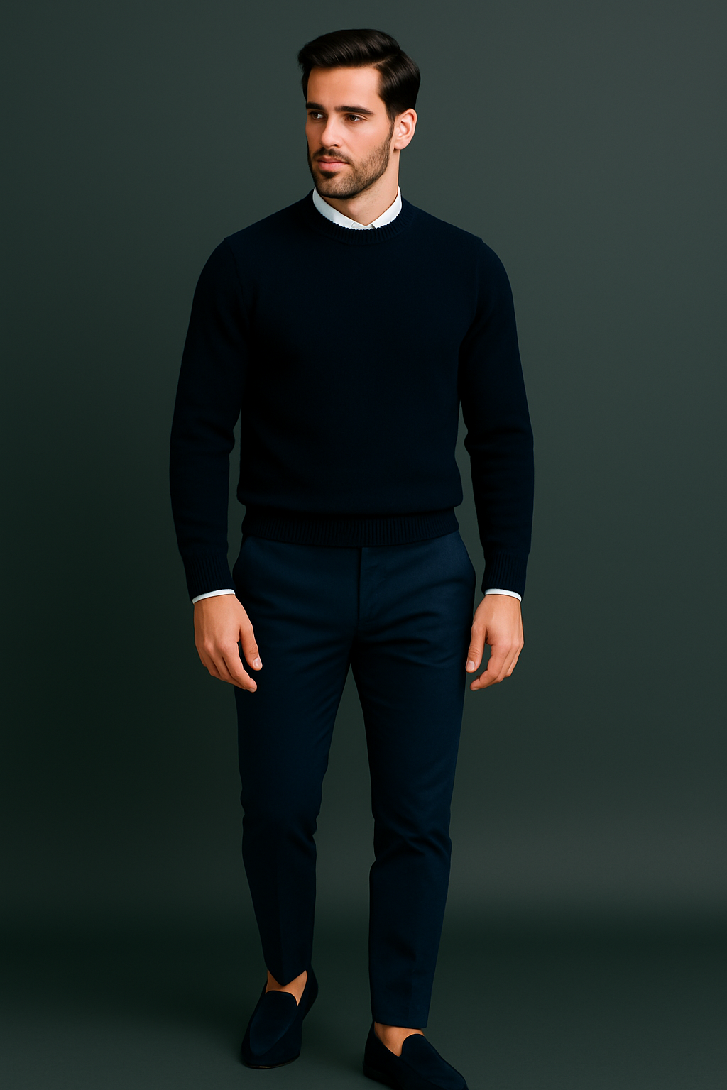 Kasjmier trui heren warm elegant wintermodel – Thomas