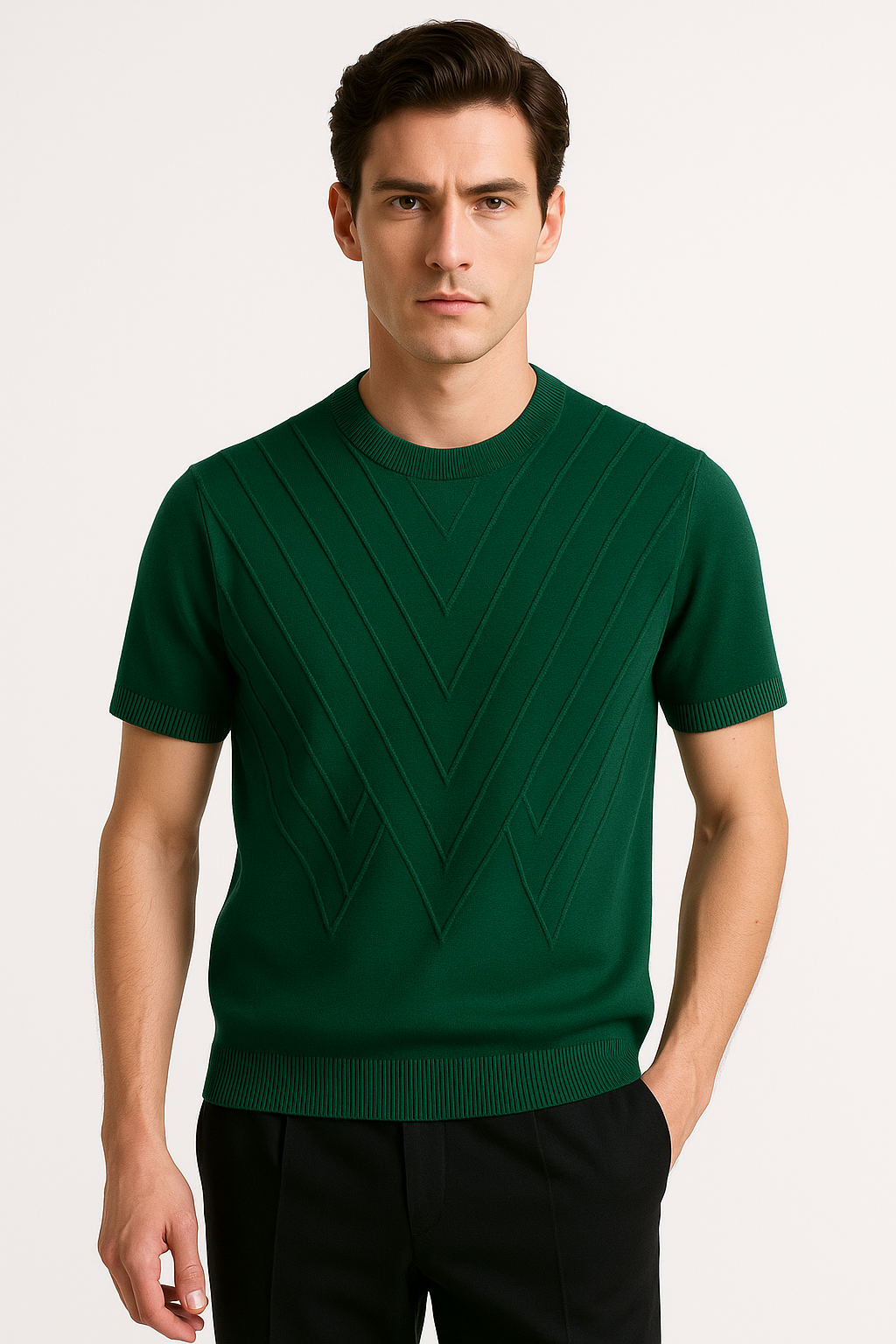 Luxe heren T-shirt – ademend met perfecte pasvorm – Daan