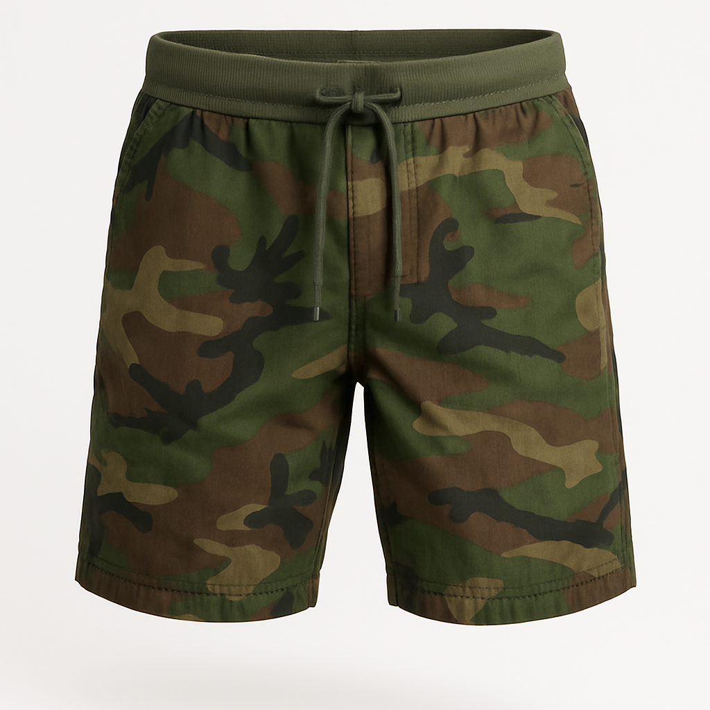 Militaire Heren Shorts – Camouflage Outdoor Comfort – Travaro