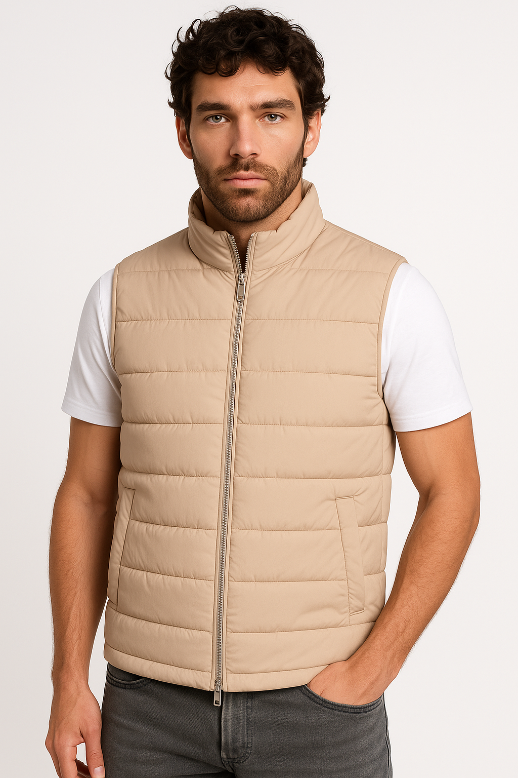 Heren bodywarmer lichtgewicht, winddicht en stijlvol – Casper
