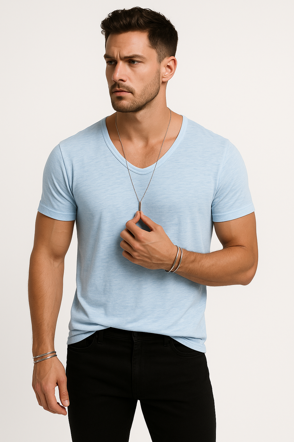 Zomer T-shirt heren ademend en comfortabel – Adrianus