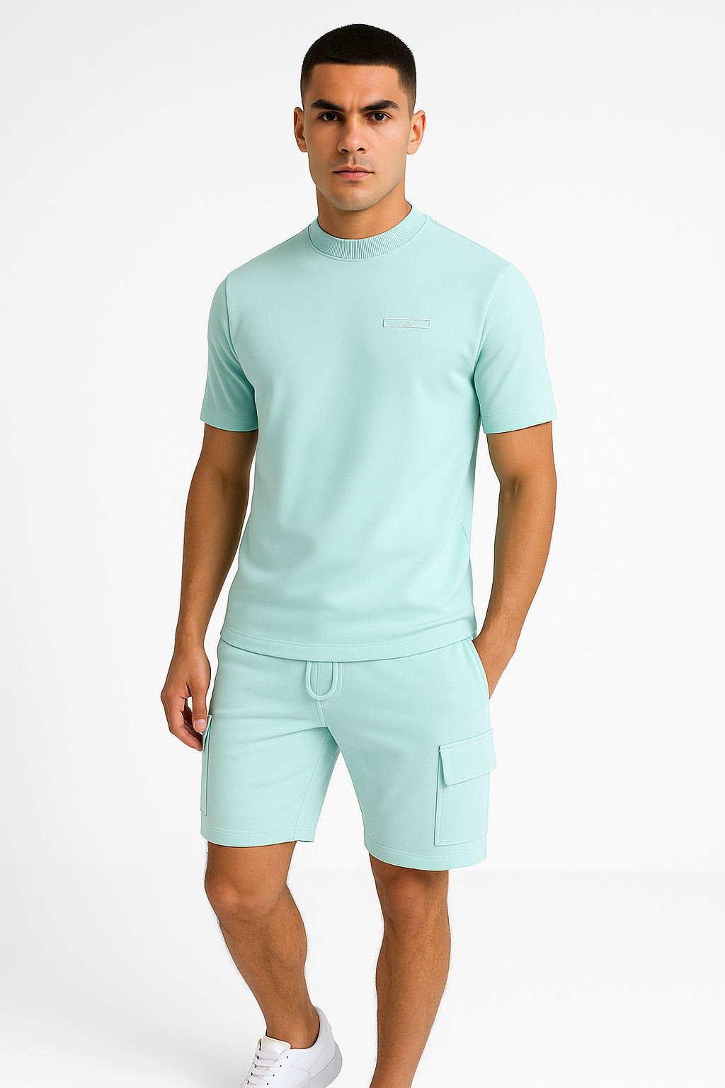 Casual Heren Set Katoen Comfort T-Shirt & Shorts – Renivor