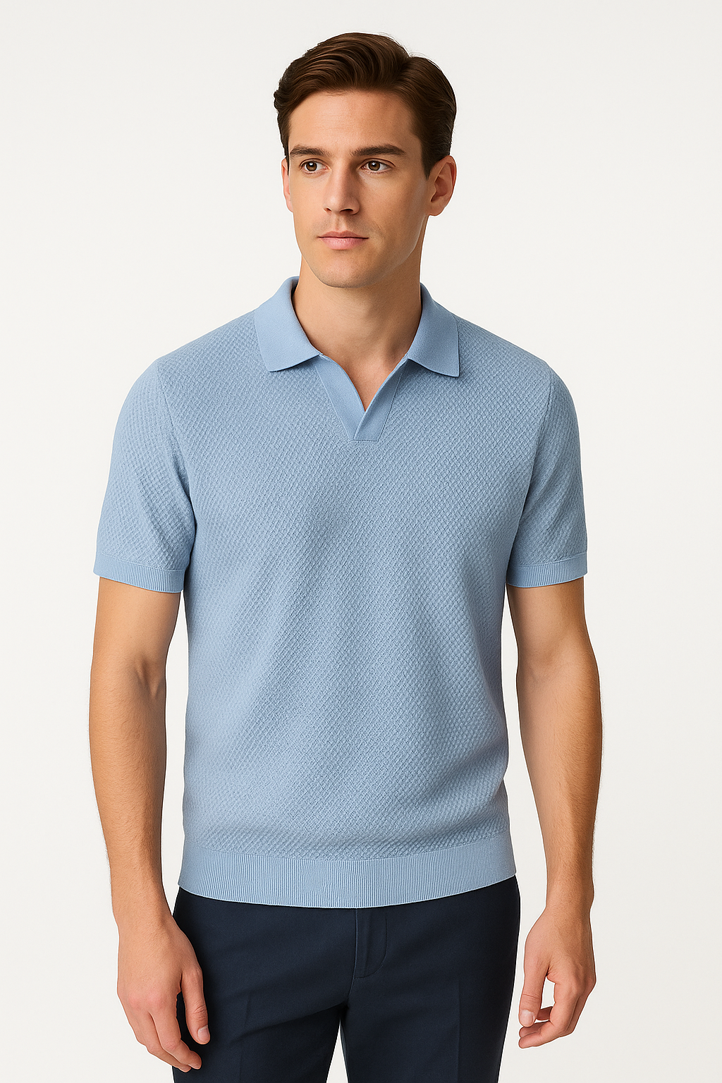 Heren Polo T-shirt Comfortabel Casual Zomerstijl – Flexora