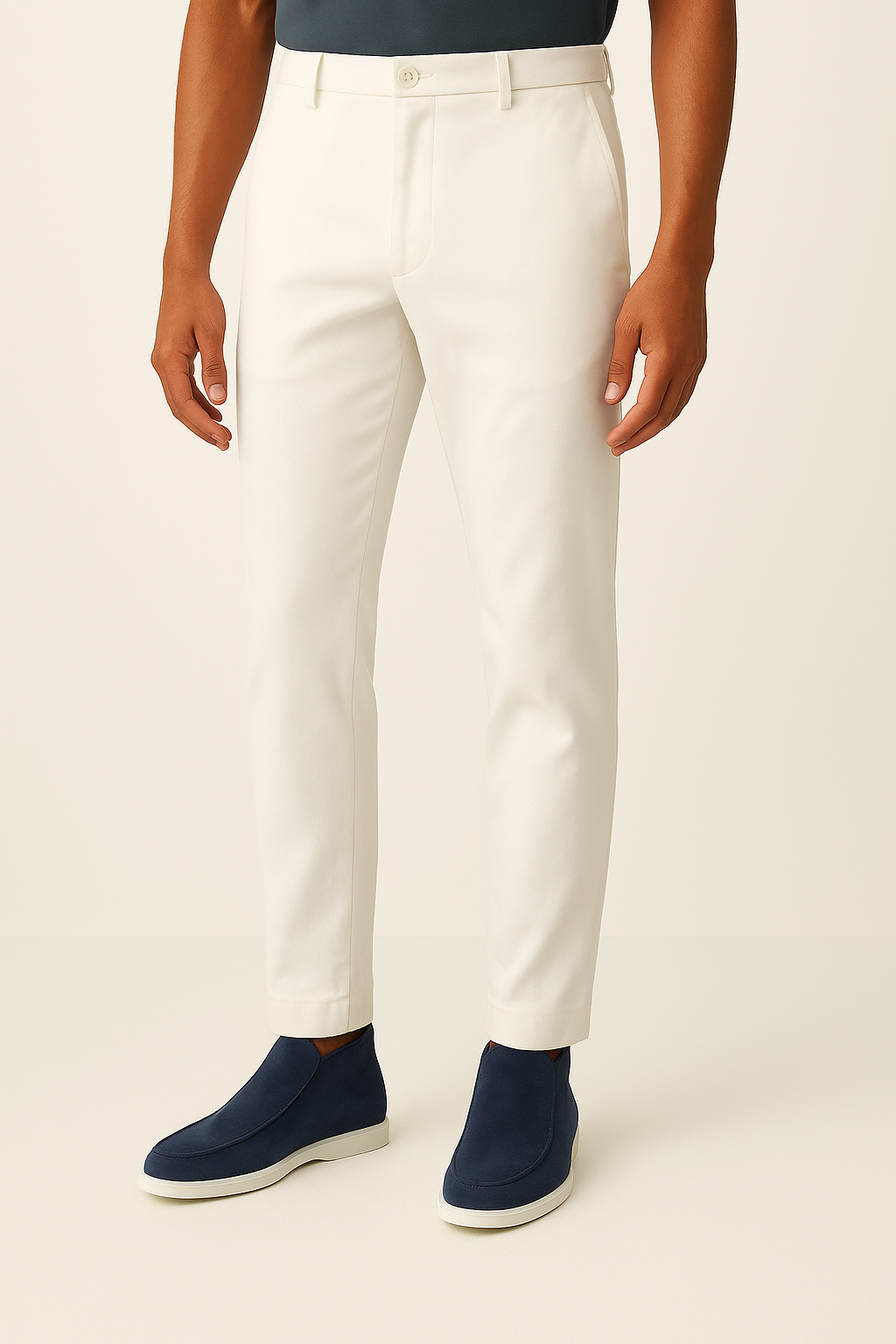 Herenschoenen suède instappers hoog model slip-on – Max