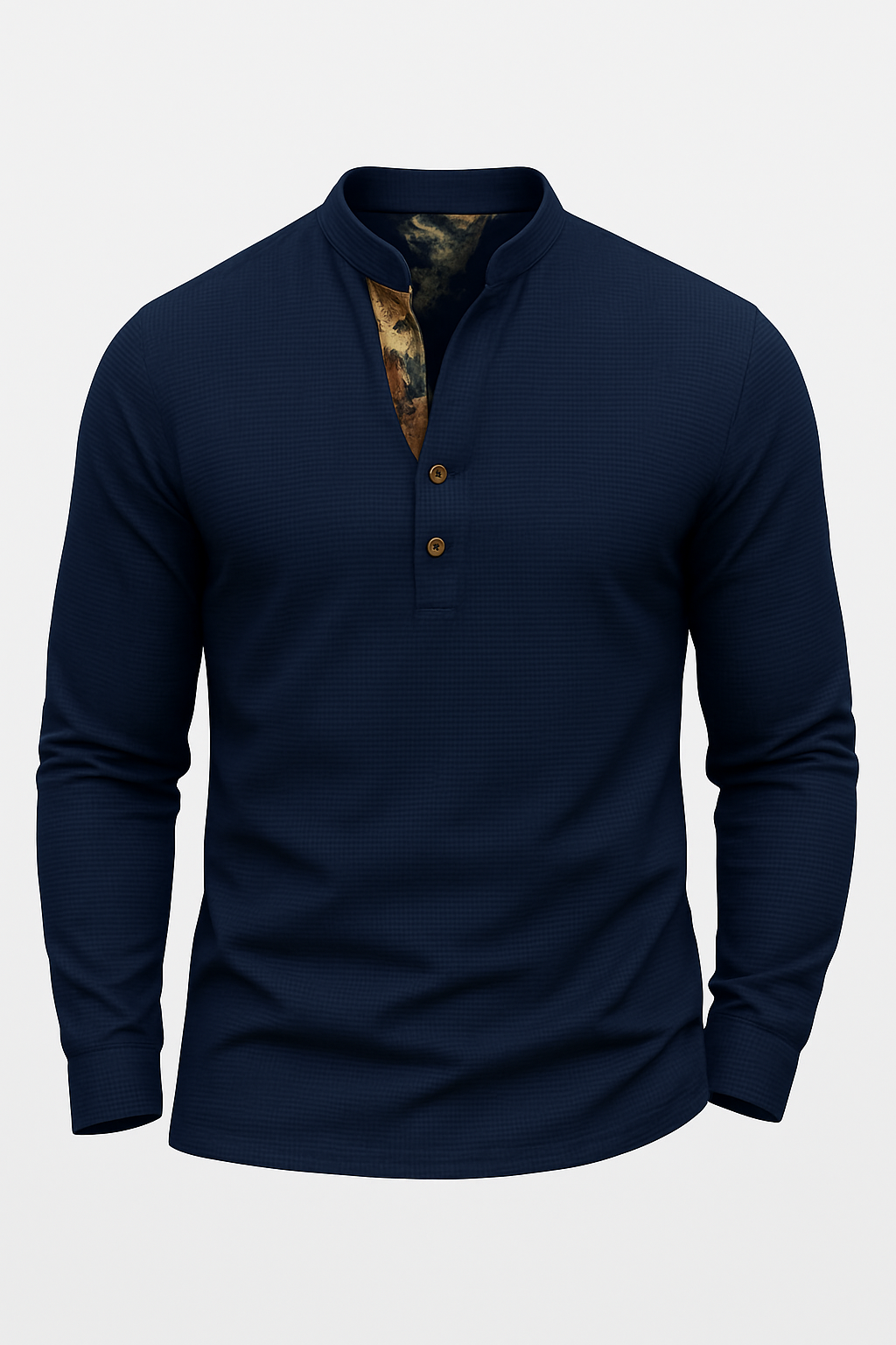 Herenshirt met lange mouwen – ademend en stijlvol – Dion