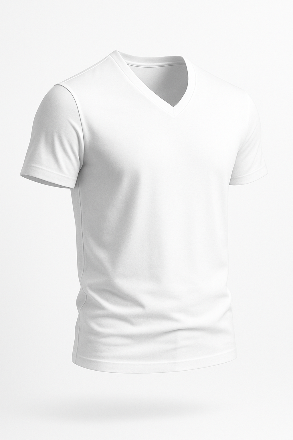Casual V-hals T-shirt voor heren, ademend comfort – Pieter