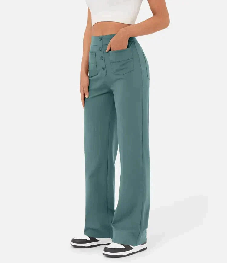 Elastische damesbroek comfortabel ademend met stretch – Elisse