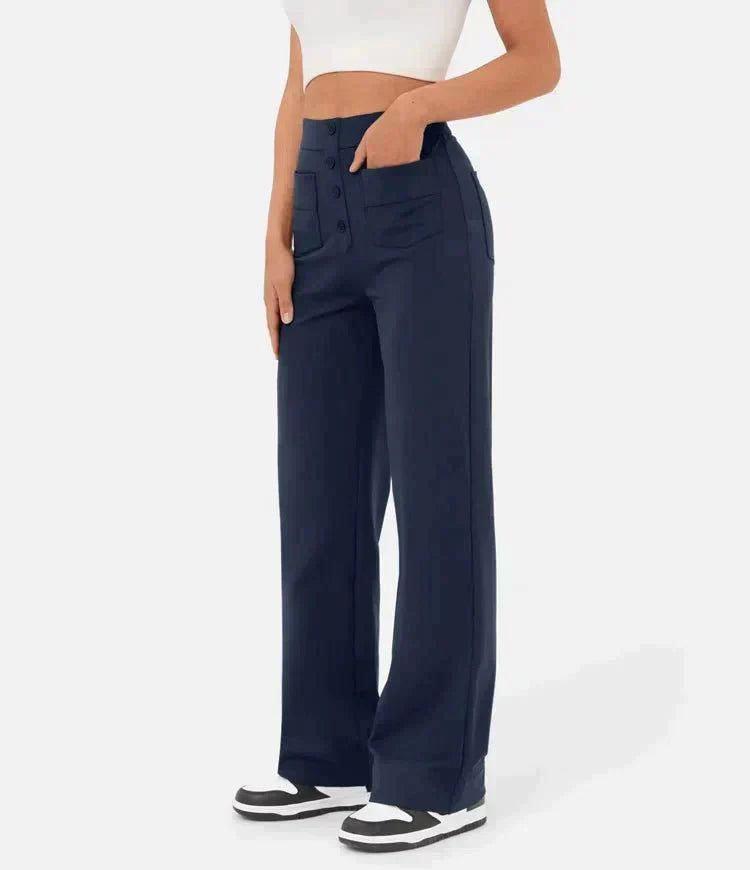 Elastische damesbroek comfortabel ademend met stretch – Elisse