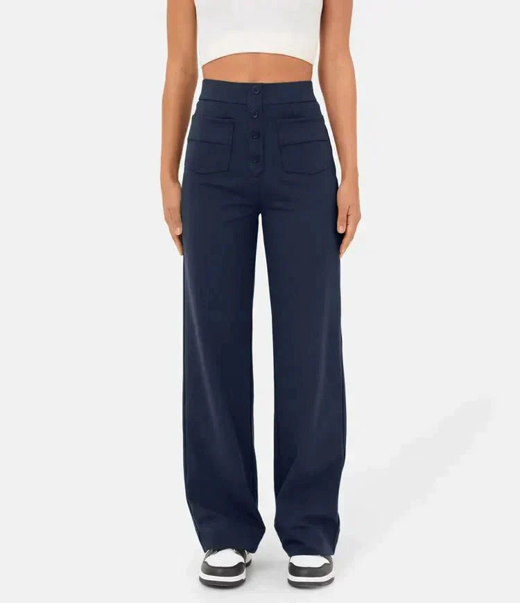 Elastische damesbroek comfortabel ademend met stretch – Elisse