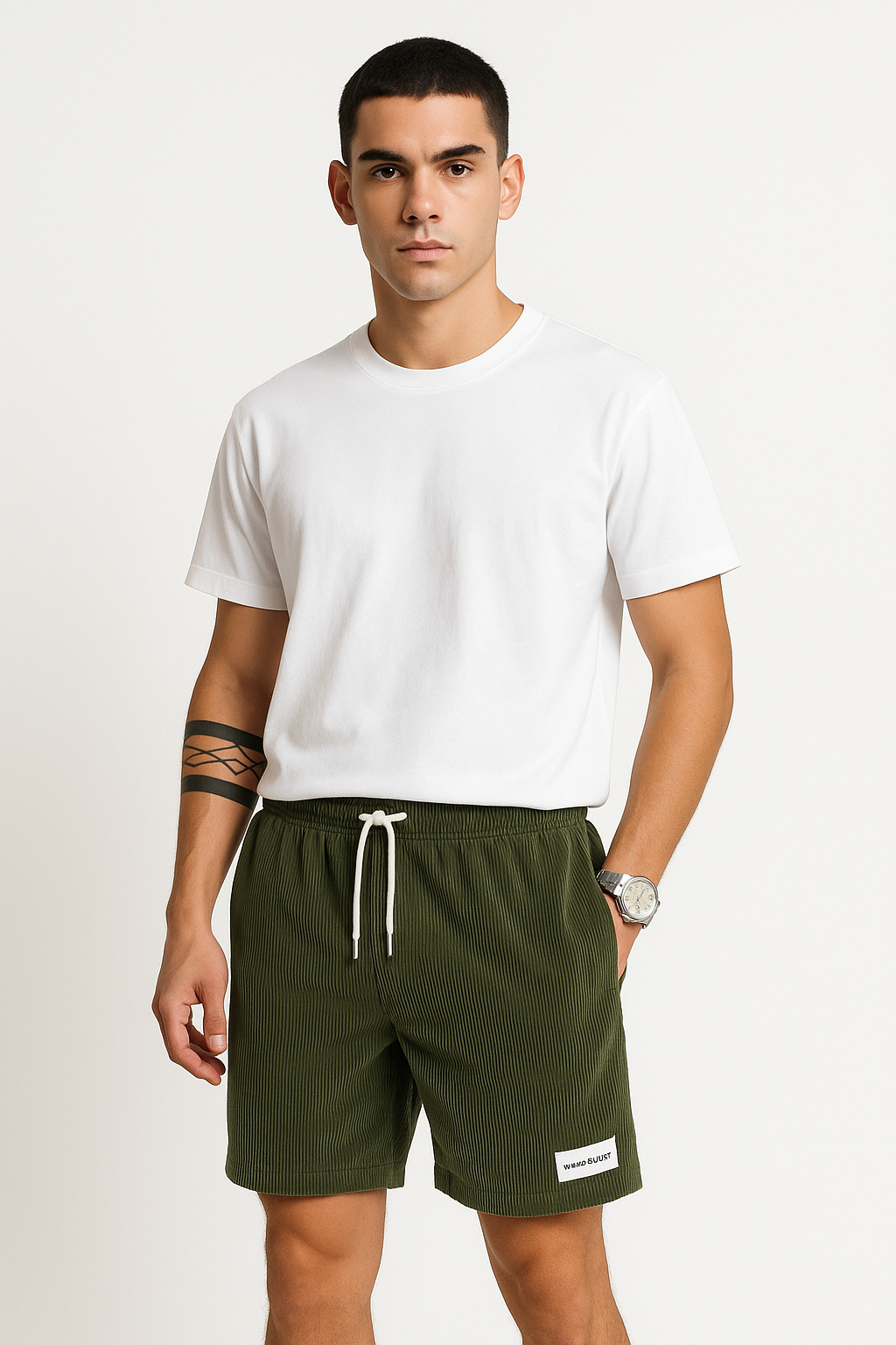 Heren short ademend, comfortabel, zomer casual stijl – Travorix