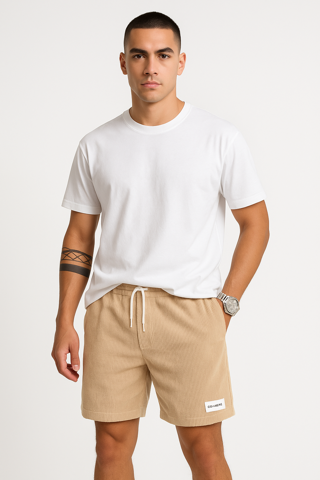 Heren short ademend, comfortabel, zomer casual stijl – Travorix