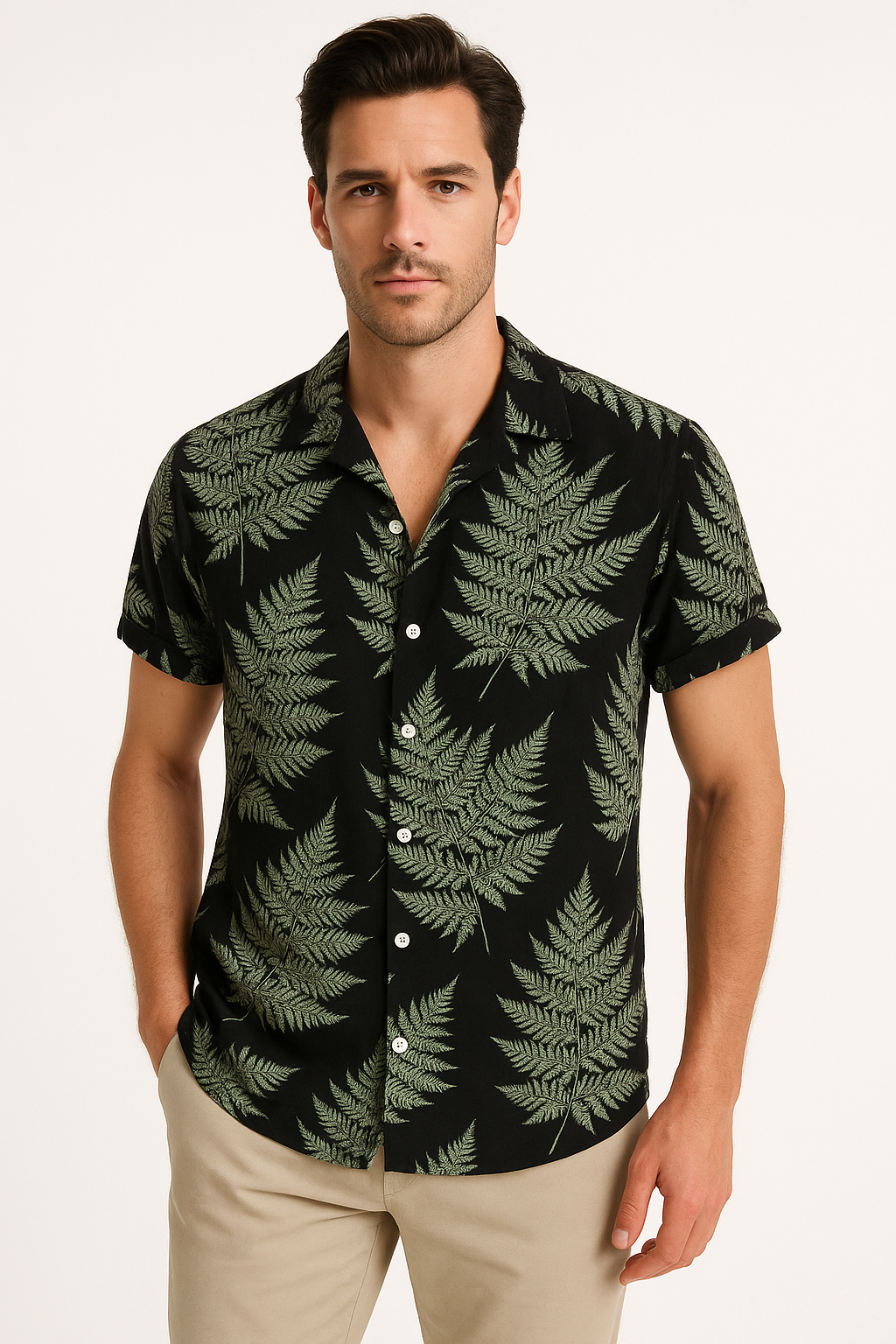 Zomerjurk Geel Tropisch Print Comfort – Liee