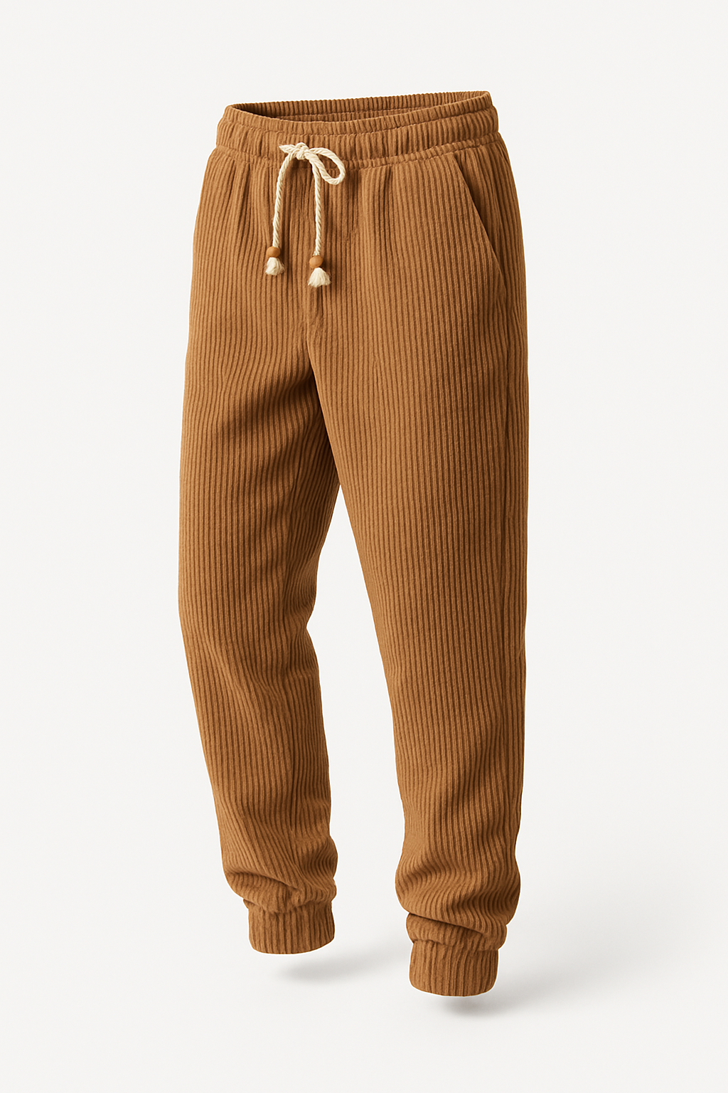 Moderne corduroy broek met Japanse stijlaccenten – Dirk