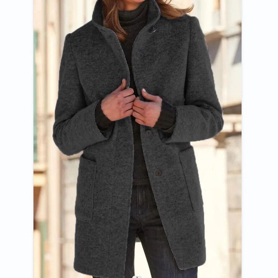 Elegante winterjas voor dames met luxe uitstraling – Sophie