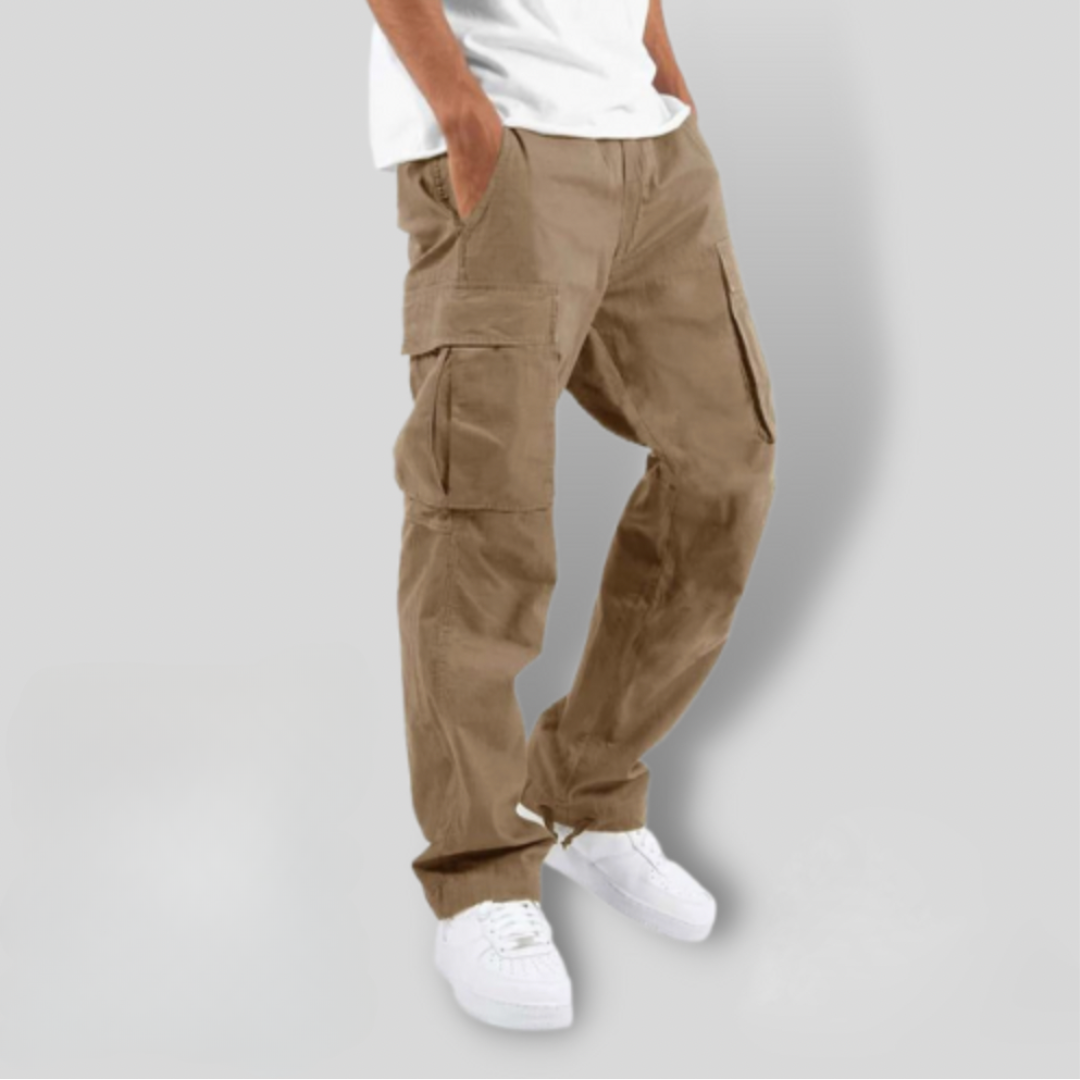 Stijlvolle Regular Fit Cargo Broek voor Heren – Jasper