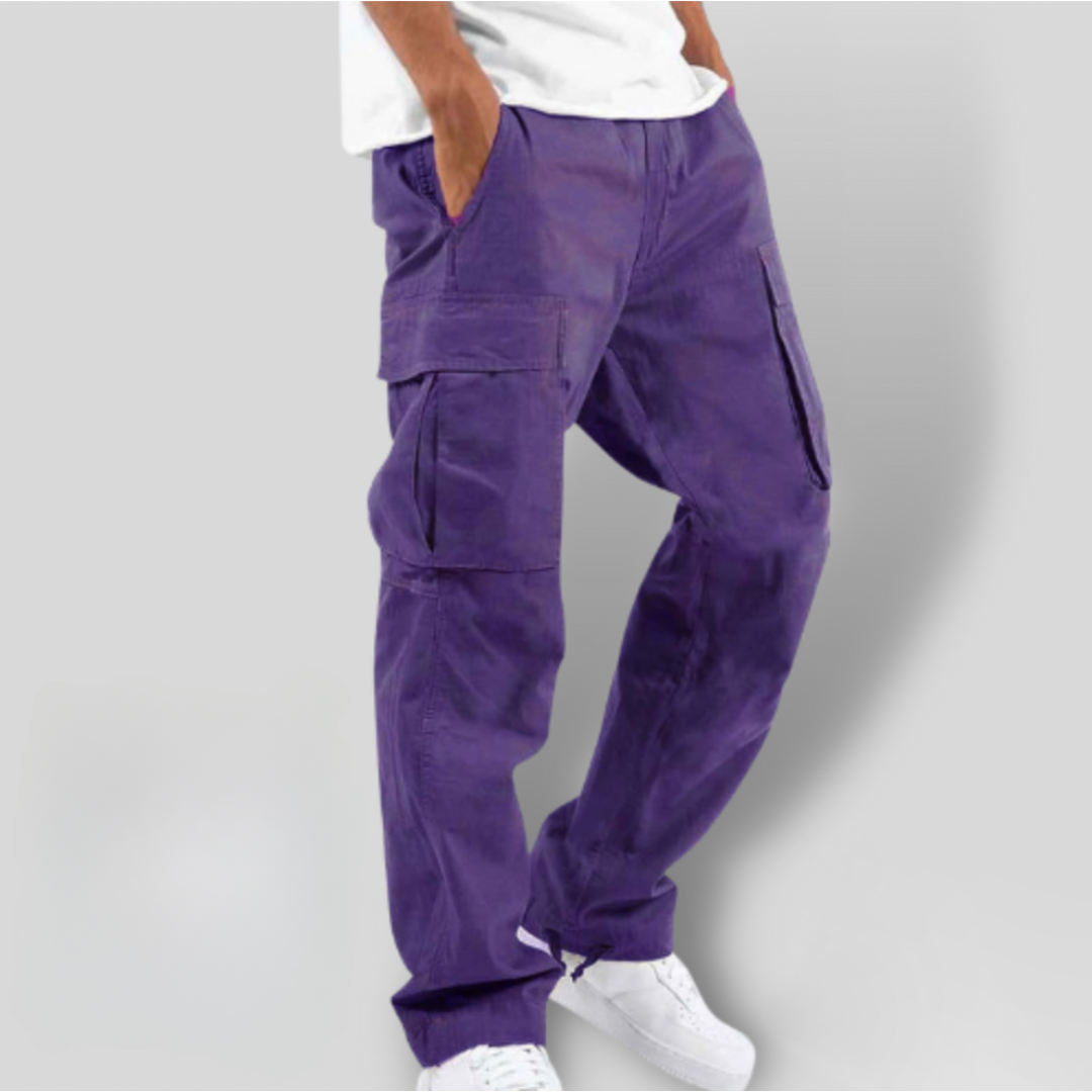 Stijlvolle Regular Fit Cargo Broek voor Heren – Jasper