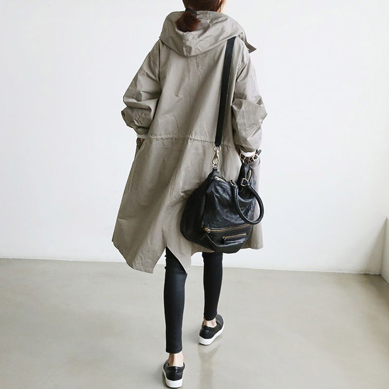 Waterafstotende trenchcoat voor heren met knoopsluiting – Eliano