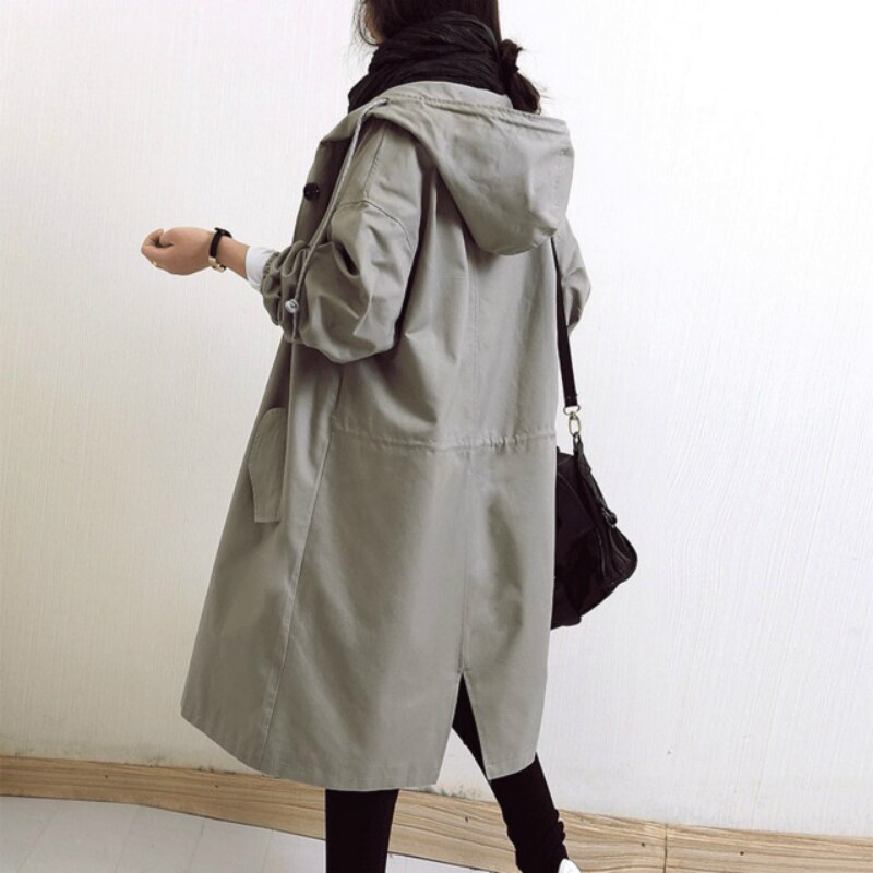 Waterafstotende trenchcoat voor heren met knoopsluiting – Eliano