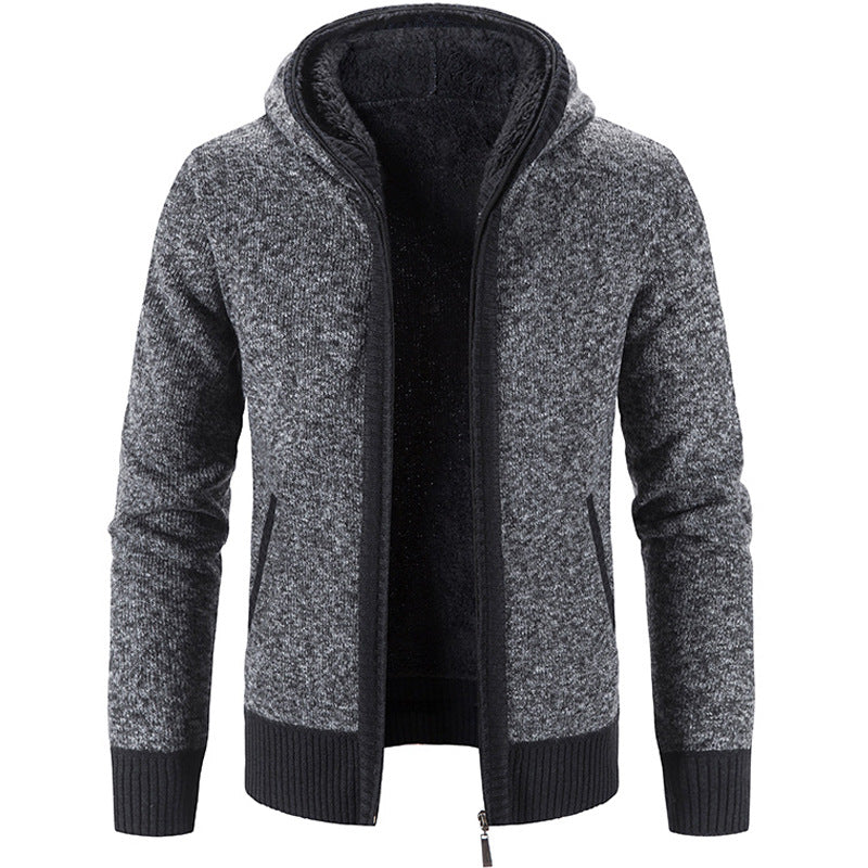 Dik gebreid vest voor herfst en winter – Tobias