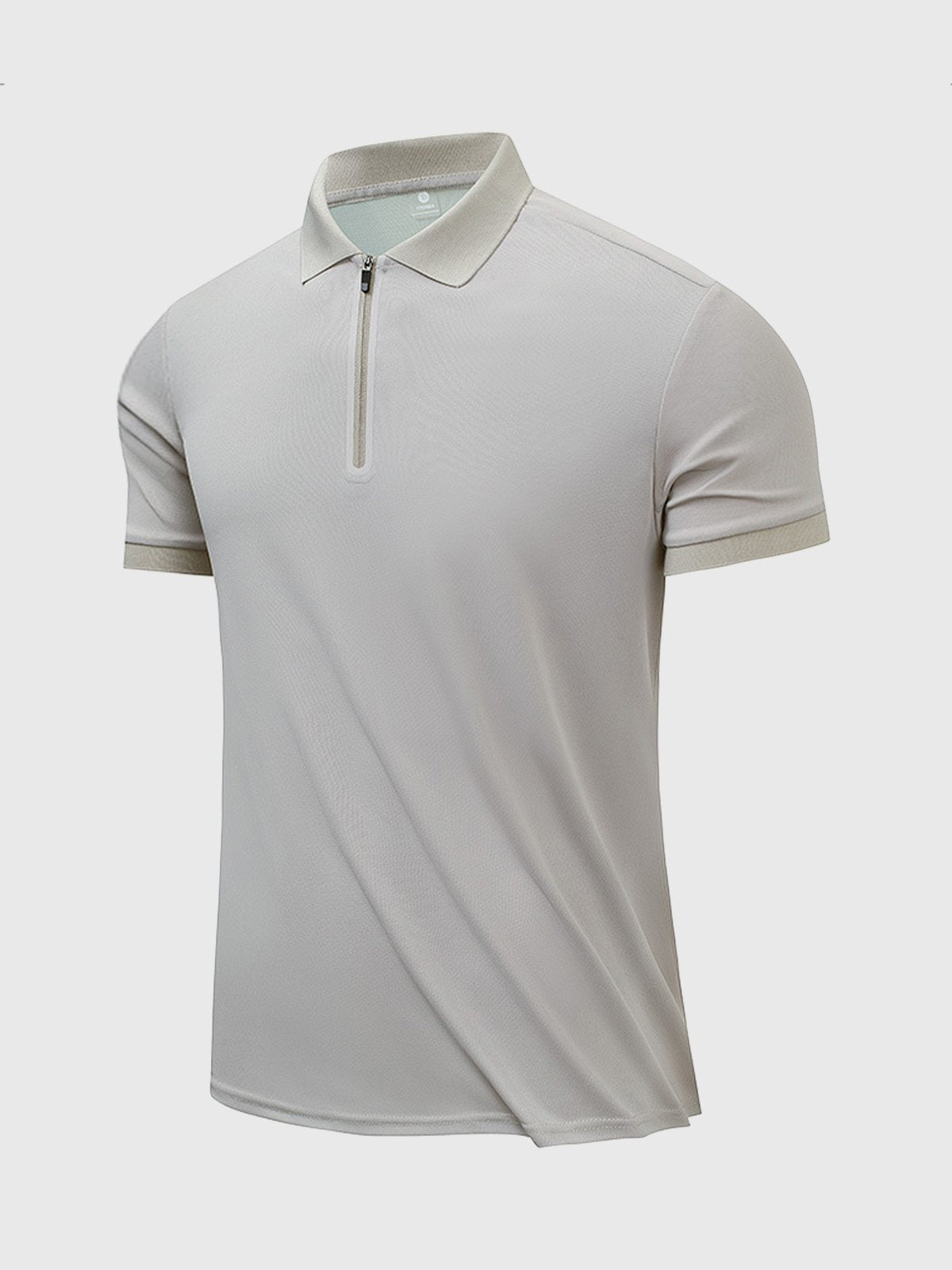 Polo Shirt Heren Korte Mouw met Rits – Daan