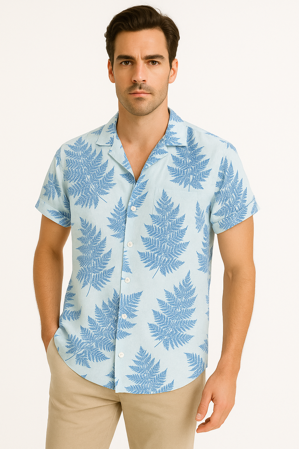 Zomerjurk Geel Tropisch Print Comfort – Liee
