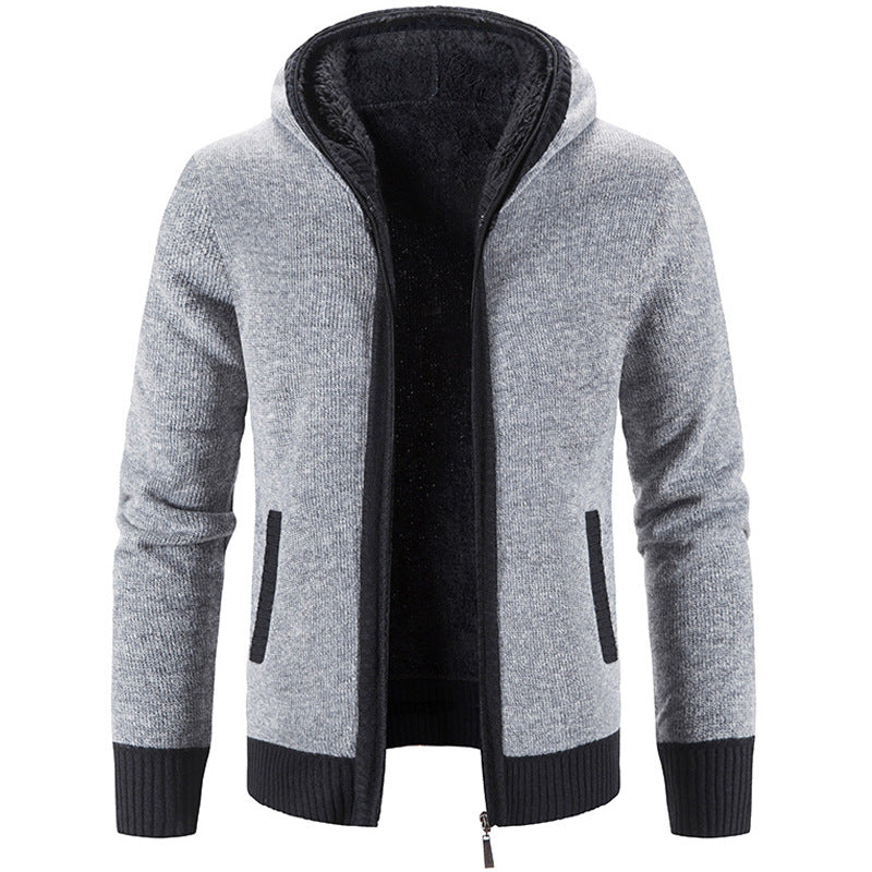 Dik gebreid vest voor herfst en winter – Tobias