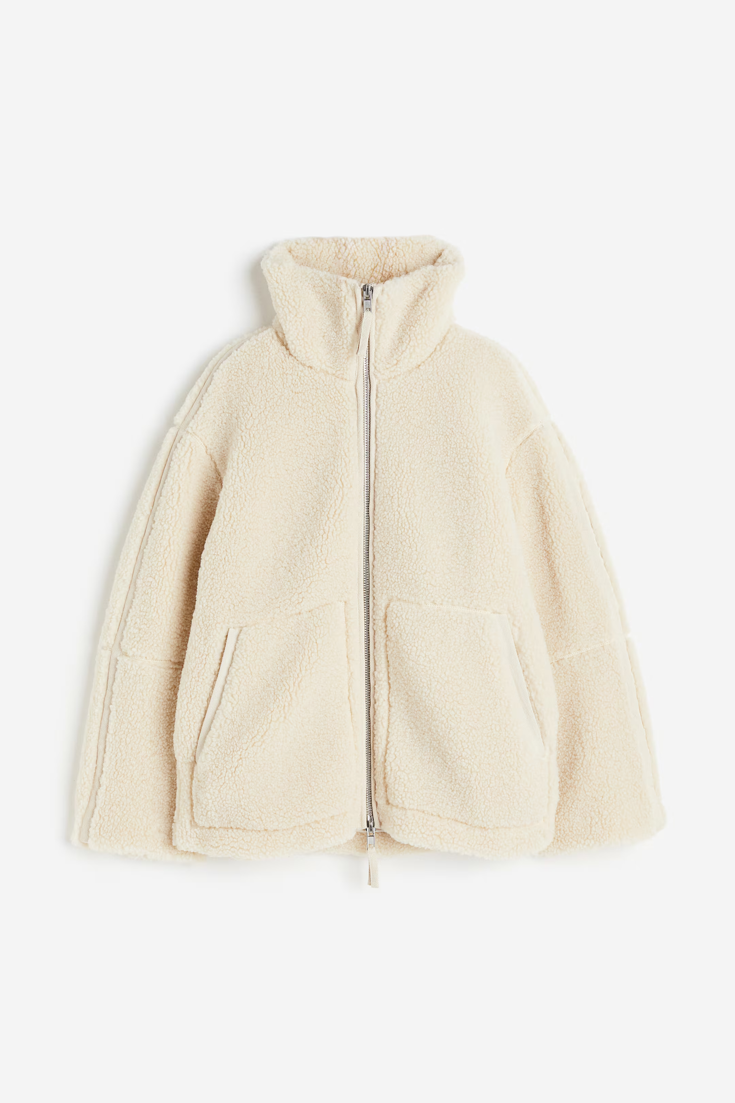 Alpaca Fleece Jas voor Dames met Rechte Pasvorm – Elinna